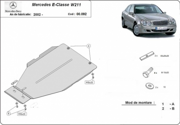 Scut cutie de viteză automată Mercedes E-Clasee W211
