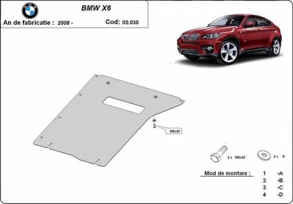 Scut cutie de viteză BMW X6