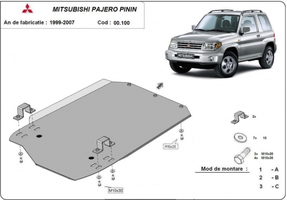 Scut cutie de viteză Mitsubishi Pajero Pinin