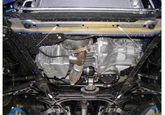 Scut motor metalic Chevrolet Aveo - T250