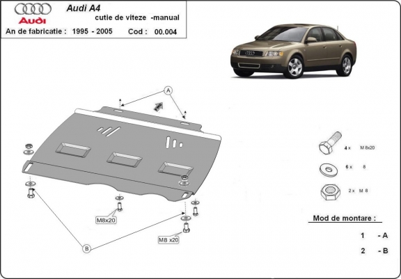 Scut cutie de viteză anuală Audi A4 B6