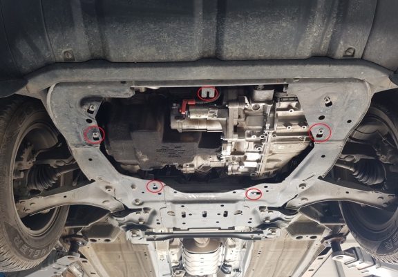 Scut motor metalic Range Rover Evoque 