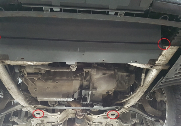Scut motor metalic Peugeot 407