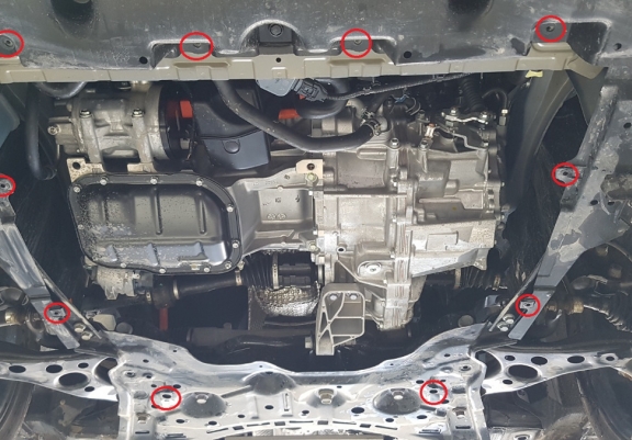 Scut motor metalic Toyota C-HR