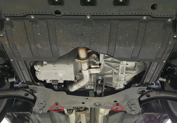 Scut motor metalic Suzuki S-Cross ( cutie de viteză Manuala)