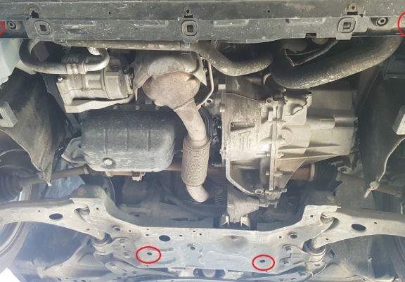 Scut motor metalic Volvo V40