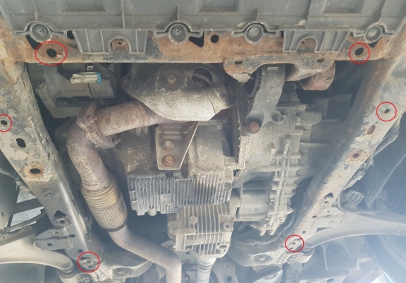 Scut motor metalic Opel Cascada