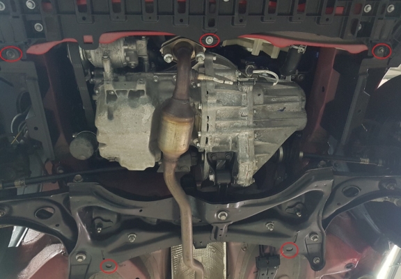 Scut motor metalic Toyota Aygo AB40