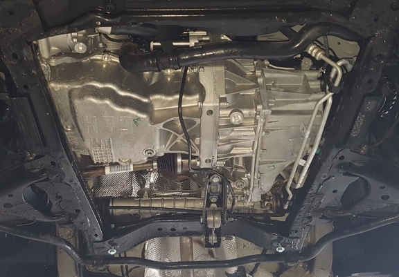 Scut motor metalic din aluminiu Dacia Sandero 2
