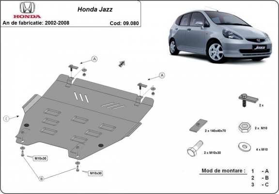 Scut motor metalic Honda Jazz
