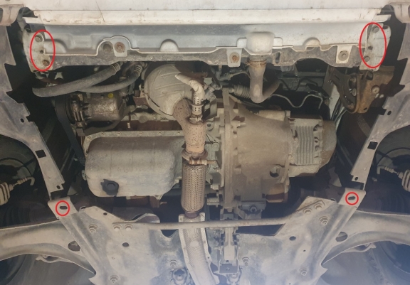 Scut motor metalic Peugeot 301