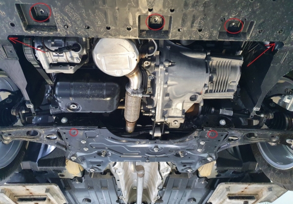 Scut motor Opel Corsa F