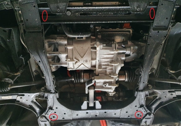 Scut motor metalic Dacia Spring