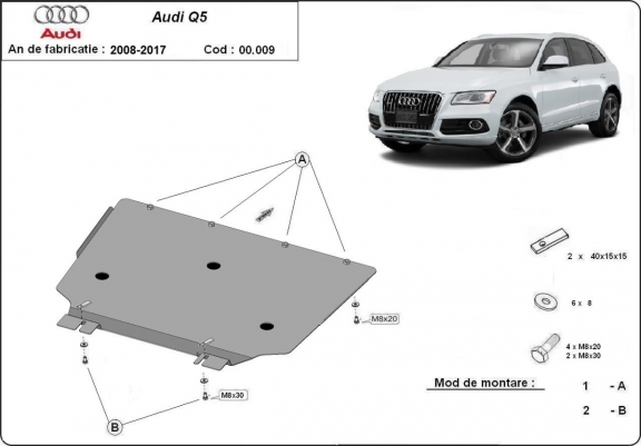 Scut cutie de viteză Audi Q5