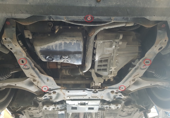 Scut motor metalic Volvo V70
