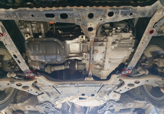Scut motor metalic Toyota Auris