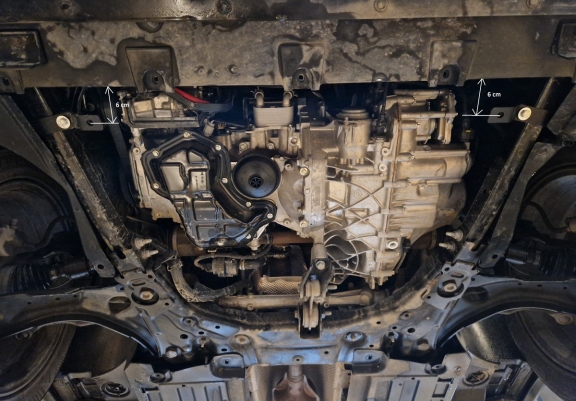 Scut motor metalic Renault Arkana