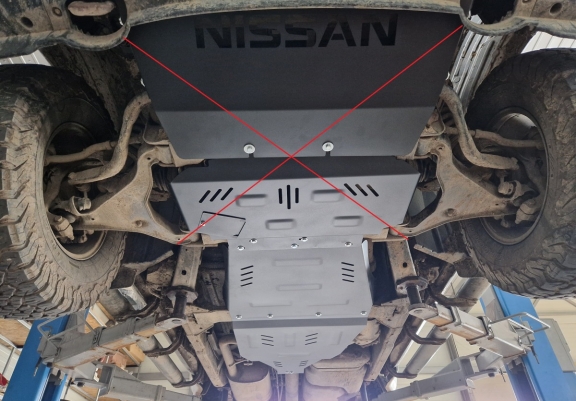 Scut cutie de viteză și diferențial Nissan Navara