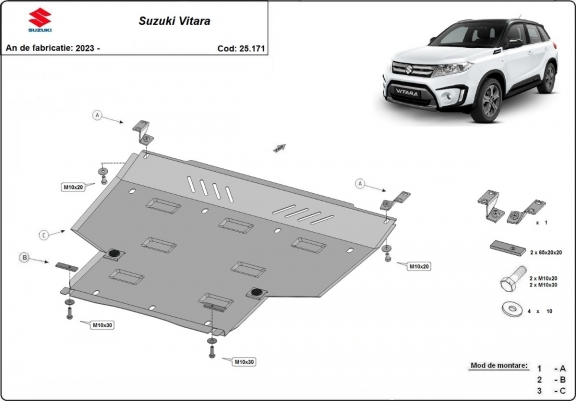 Scut motor metalic Suzuki Vitara