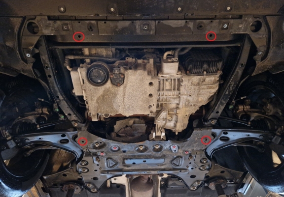 Scut motor metalic Volvo XC40