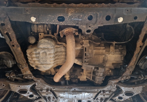 Scut motor metalic Toyota RAV 4, motorizare benzina