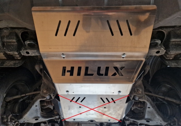 Scut radiator din aluminiu Toyota Hilux Invincible