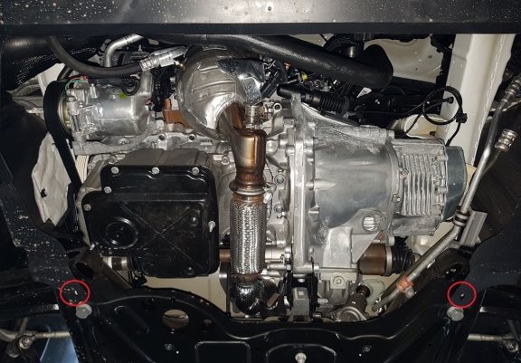 Scut motor metalic Peugeot Traveller