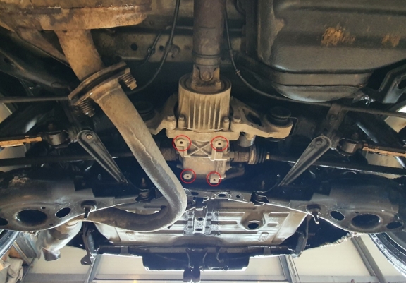 Scut diferențial Toyota RAV 4, motorizare 4x4